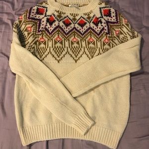 Printed sweater